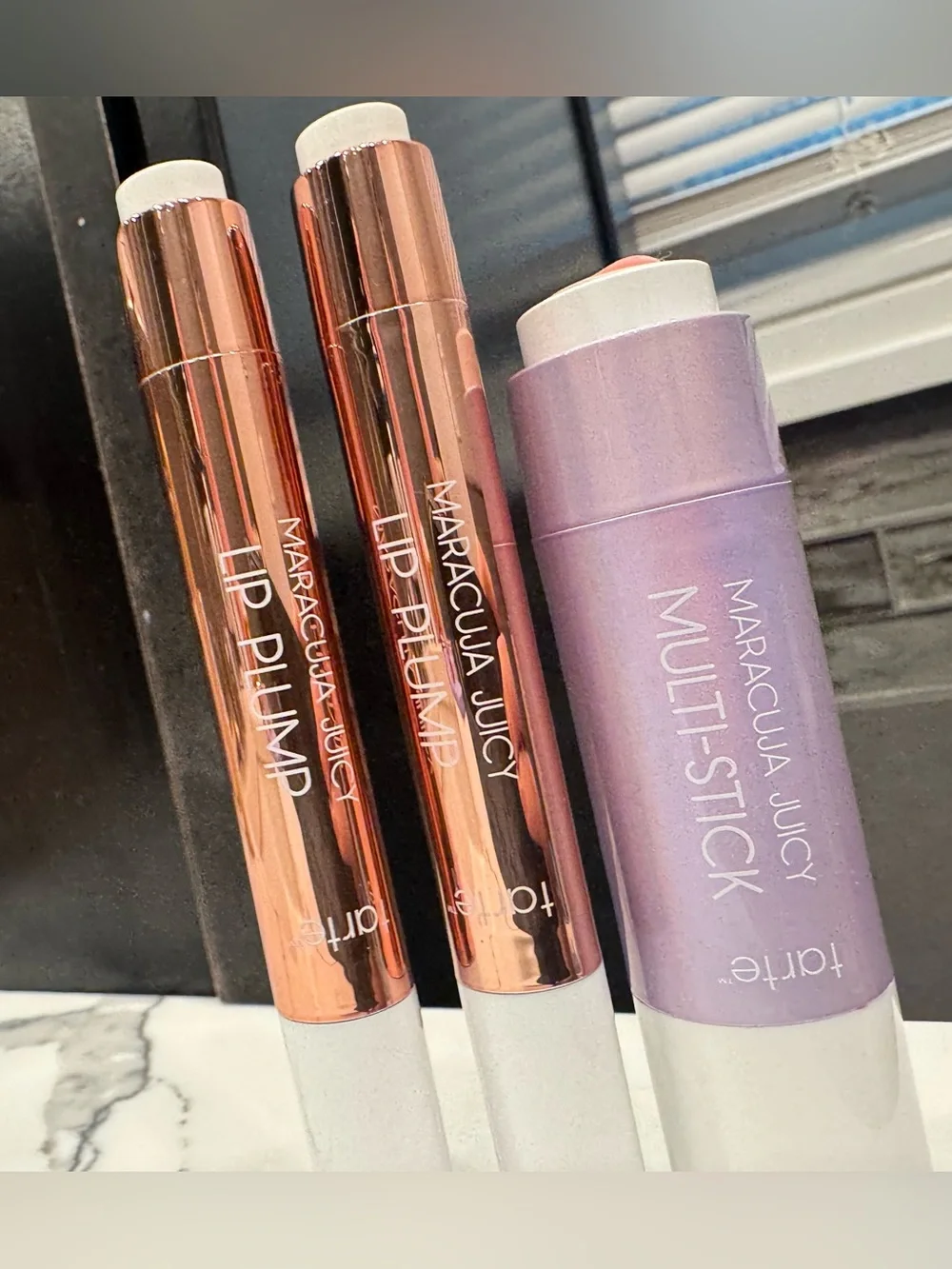 Tarte Maracuja Lip Bundle | 2 Juicy Lip Plumps + Maracuja Juicy Multi-Stick NEW